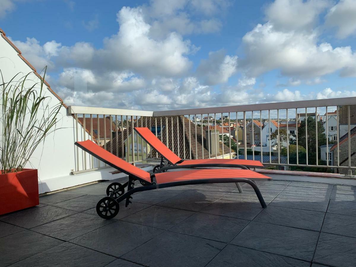 Apartament La Terrasse Vue Mer Du 42 Ferber, Plein Sud Wifi Wimereux Zewnętrze zdjęcie